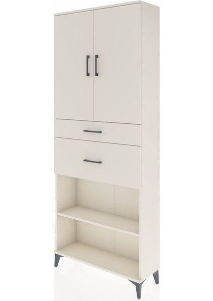 Arges Dolap 4 Raflı 2 Çekmeceli 2 Kapaklı 88X30X221 Aytaşı-Aytaşı modelleri