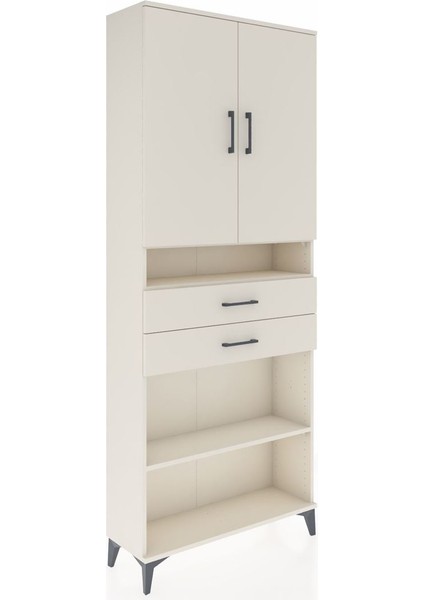 Arges Dolap 5 Raflı 2 Çekmeceli 2 Kapaklı 88X30X221 Aytaşı-Aytaşı fiyatları