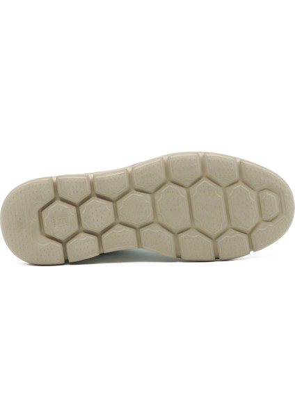 Hakiki Antik Deri Beyaz Spor Erkek Ayakkabı - Eva Taban - 252290 fırsatları