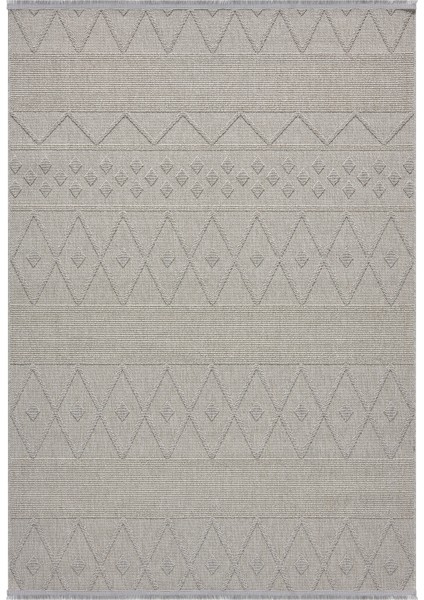 Loopy Gri Halı Salon Oturma Odası Çocuk Odası Yatak Odası Halısı 620