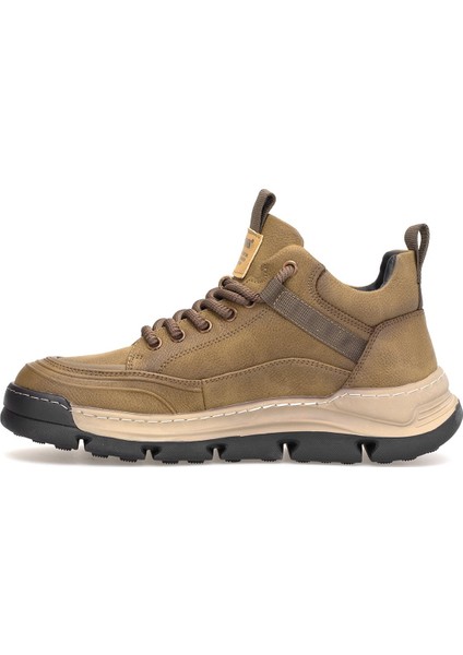 152-22203 Erkek Hakiki Deri Sneaker Bot Kum Rengi modelleri