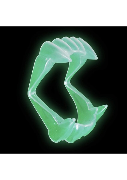 Karanlıkta Parlayan Fosforlu Çift Damak Takma Vampir Dişi (4741)