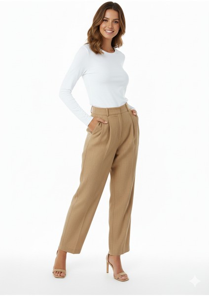 Kadın Düz Renk Yuvarlak Yaka Uzun Kollu Dar Kesim Bedene Oturan Likralı Turlu Viskon Kumaş Badi fiyatları