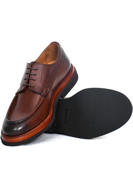 Eva Taban Hakiki Deri Bağcıklı Casual Erkek Ayakkabı - E3710 fırsatları