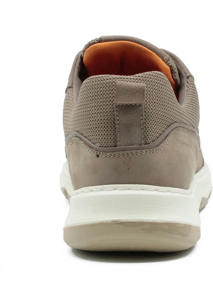 Hakiki Nubuk Deri Bej Spor Erkek Ayakkabı - Eva Taban - 252290 modelleri