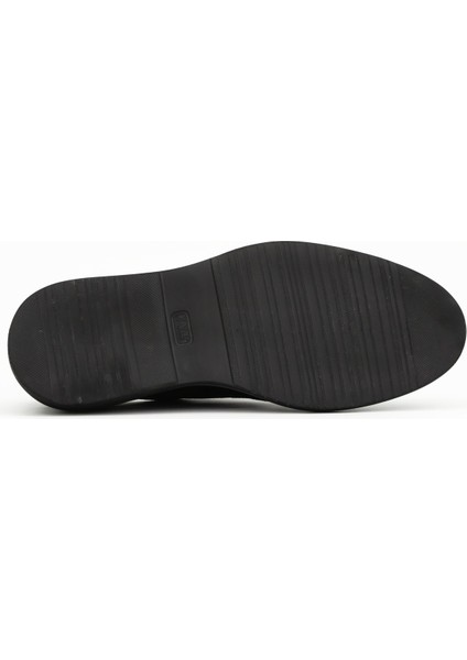 Hakiki Süet Deri Siyah Klasik Erkek Ayakkabı Eva Taban - 4172 modelleri