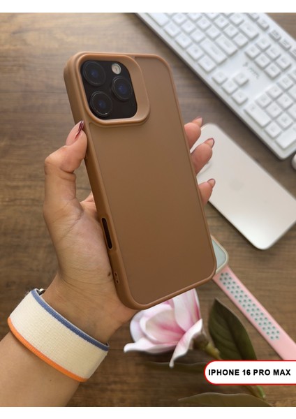 iPhone 16 Pro Max Uyumlu Kamera Korumalı Darbeye Dayanıklı Renk Atmayan Keep Silikon Kılıf