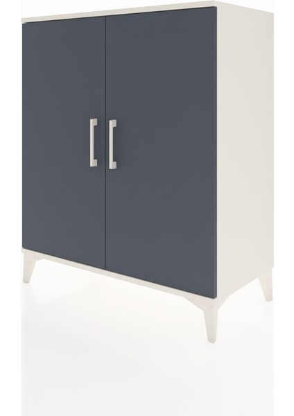 Hyperion Şifonyer 2 Raflı 2 Kapaklı 88X44X106 Aytaşı-Antrasit modelleri