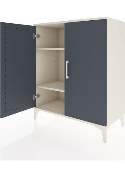 Hyperion Şifonyer 2 Raflı 2 Kapaklı 88X44X106 Aytaşı-Antrasit fırsatları