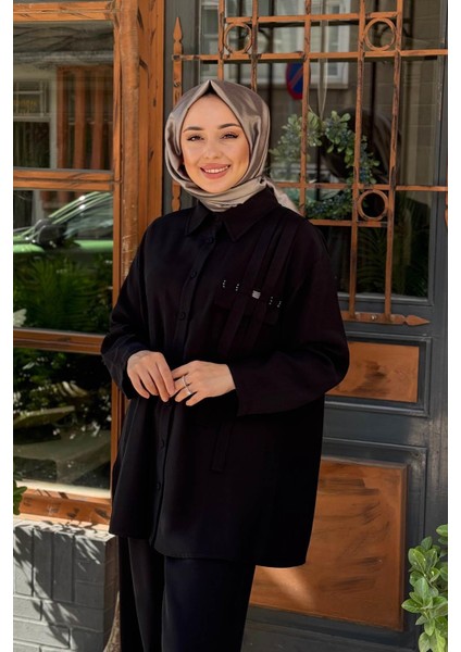 Pantolonlu Takım W-6938 Siyah modelleri