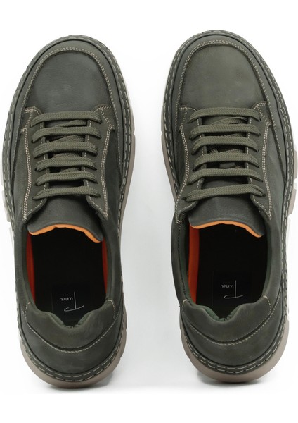 Hakiki Nubuk Deri Casual Spor Erkek Ayakkabı - Eva Taban 251282