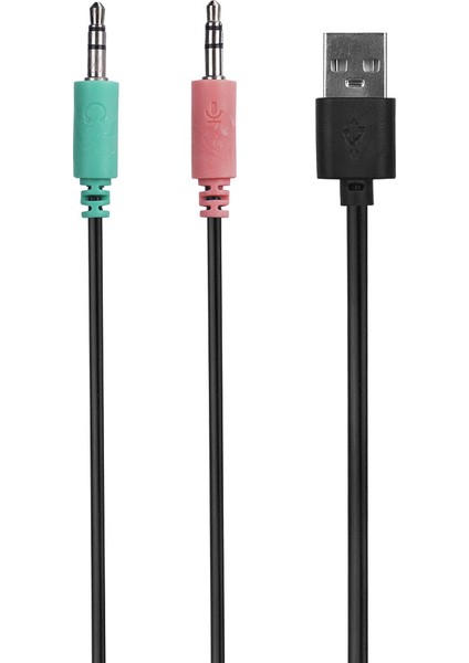 MD-S102 2.0 3Wx2CH RGB Ledli Siyah USB Soundbar Speaker Hoparlör