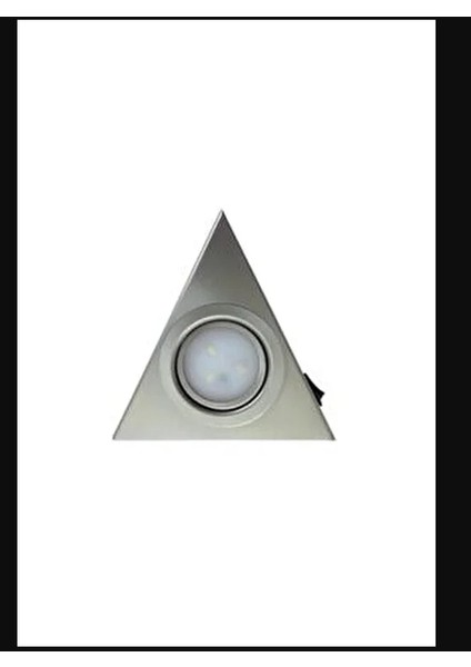 Mutfak Tezgah Dolap Altı Üçgen Spot 3W LED Beyaz Modern Tasarım İçin