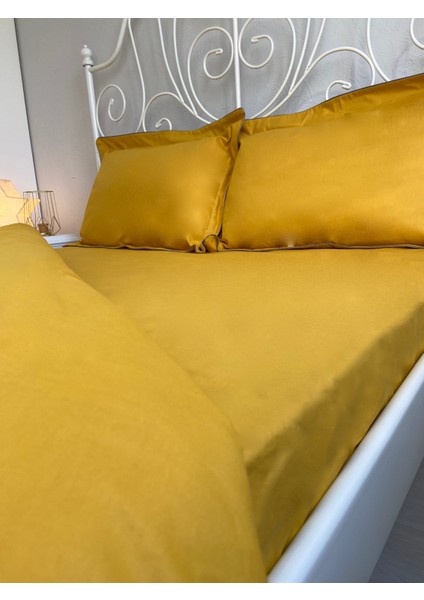 Hardal Renkli Lastikli Çarşaf fiyatları