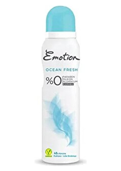 Deodorant Ocean Fresh 150 ml 2 Adet Ferahlatıcı Etkiyle Cildinizi Taze Tutun