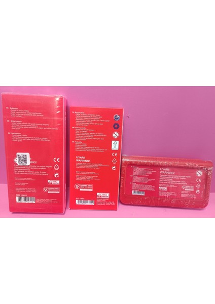 Faber Castell 12 'li Sulu Boya , 12 'li Kuru Boya , 12'li Pastel Boya ( 3 'lü Set ) indirimleri