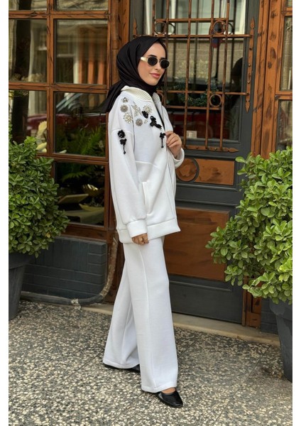 Star Pantolonlu Takım 25W4031 Ekru fiyatları