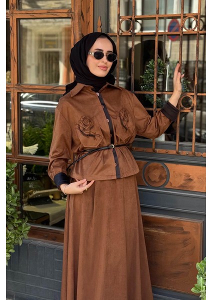 Etekli Takım 2502-3010 Kahve modelleri