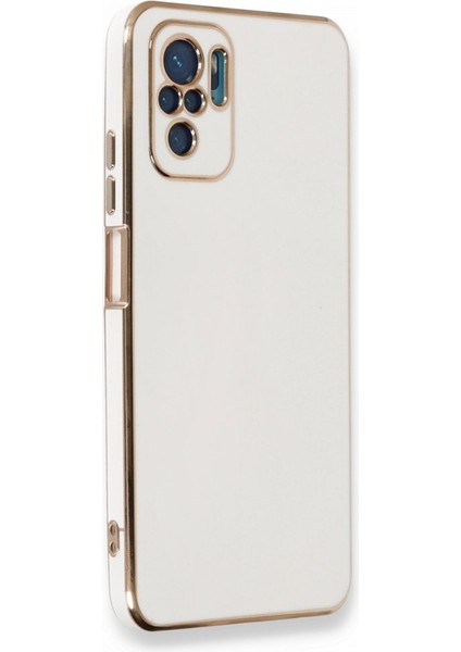 Redmi Note 10 Kılıf Şık ve Parlak Silikon Kapak Ryc/volet