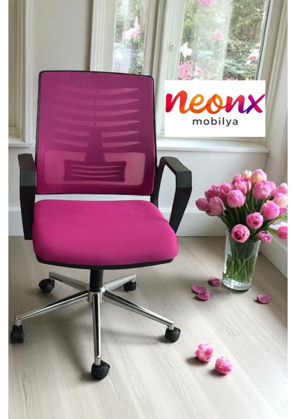 Neonx/life Metal Ayaklı Çalışma Sandalyesi Metal Ayaklı/personel Koltuğu/ofis Sandalyesi/ofis Kolltuğu//genç Odası/çocuk Odası fiyatları