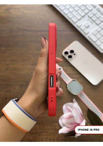 iPhone 16 Pro Uyumlu Kamera Korumalı Darbeye Dayanıklı Renk Atmayan Keep Silikon Kılıf modelleri