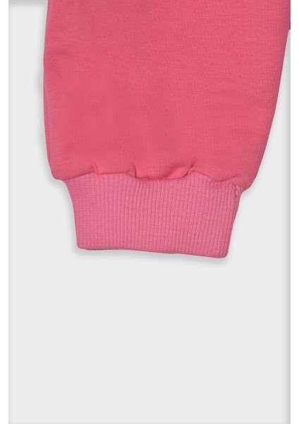 Kız Çocuk Çizgili Supreme Kumaş Cep Detaylı Paça Ribanalı Takım - 1039698 fırsatları