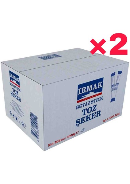 Stick Şeker 4kg 1000Lİ×2 fiyatları