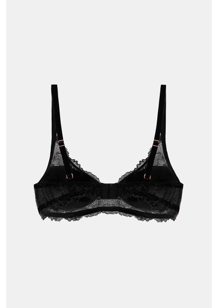 Roma Siyah Dantelli Dolgusuz Sütyen fiyatları