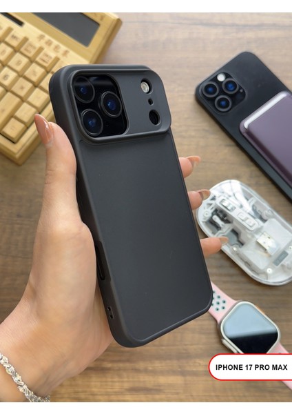 iPhone 17 Pro Max Uyumlu Kamera Korumalı Darbeye Dayanıklı Renk Atmayan Keep Silikon Kılıf