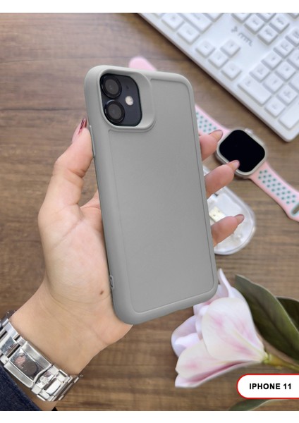 iPhone 11 Uyumlu Kamera Korumalı Darbeye Dayanıklı Renk Atmayan Keep Silikon Kılıf