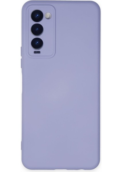 Tecno Camon 18 Içi Kadife Kaplı Esnek Silikon Kapak Ryc/ Nano Lansman