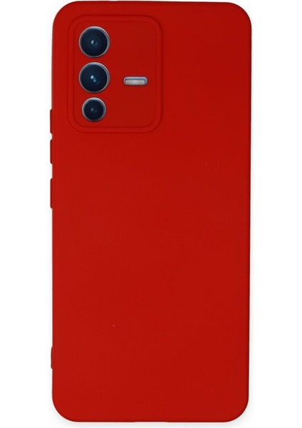 Vivo V23 5g Içi Kadife Kaplı Esnek Silikon Kapak Ryc/ Nano Lansman