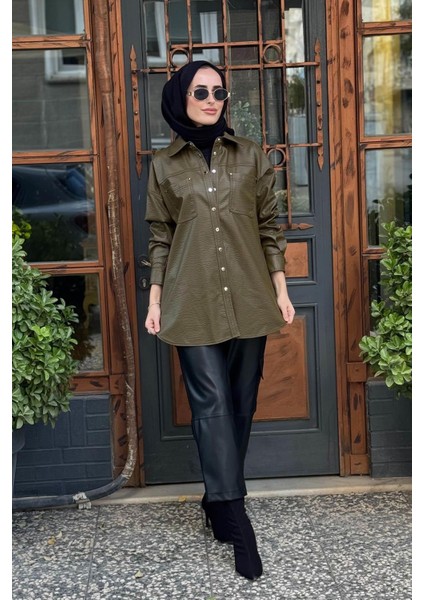 Ceket KA-A24-13091 Haki