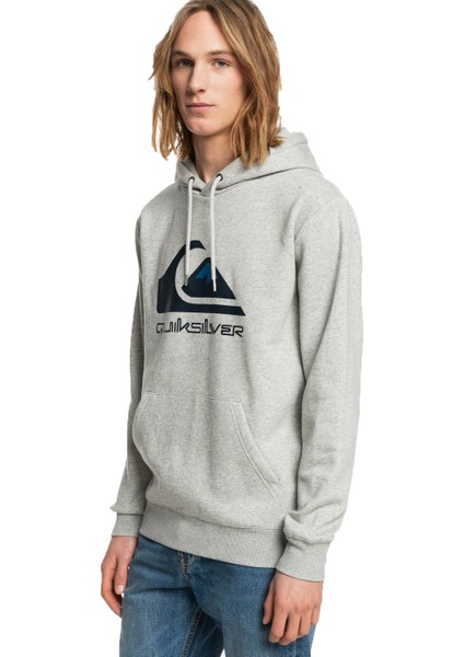 Big Logo Hood Erkek Sweatshirt