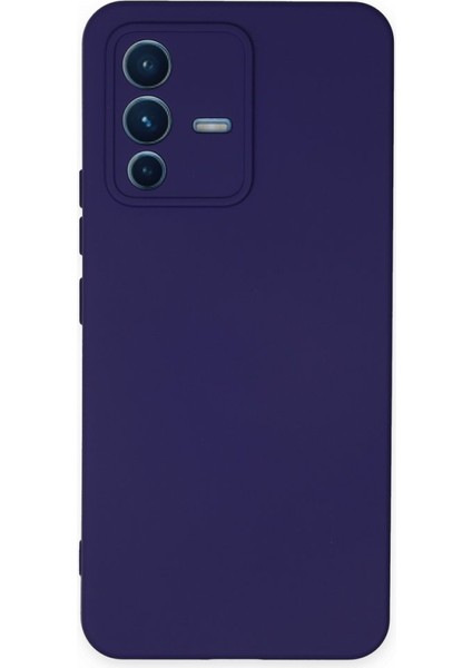 Vivo V23 5g Içi Kadife Kaplı Esnek Silikon Kapak Ryc/ Nano Lansman