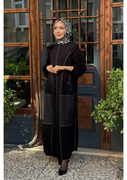 Nurcan Çetin Elbise 25178 Siyah