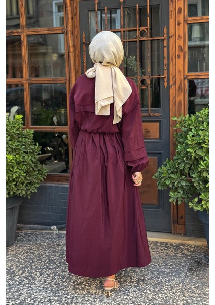 Elbise 2502-5009 Bordo fırsatları