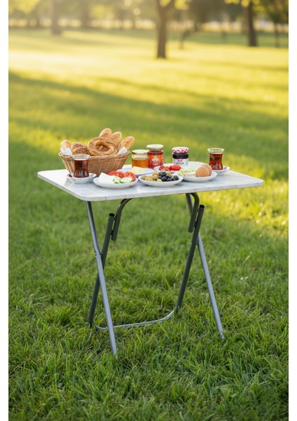 Katlanır Metal Ayaklı Demonte Mutfak Oyun Bahçe Masası fiyatları