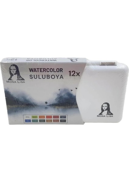 Mona Lisa Profesyonel Sulu Boya Seti 12LI
