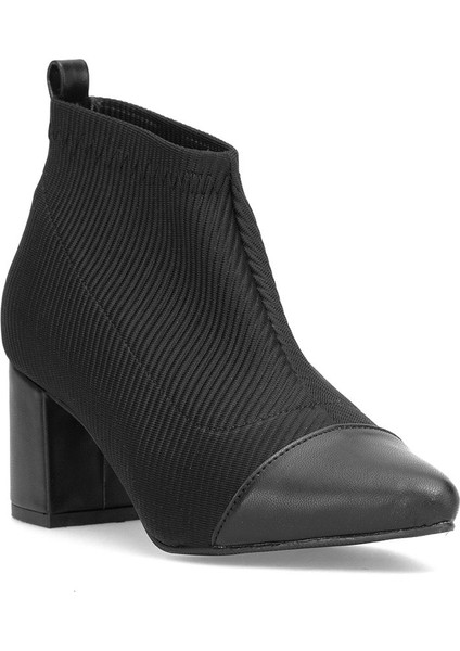 Elit PM09 K1780 Kadın Topuklu Bot Siyah fiyatları