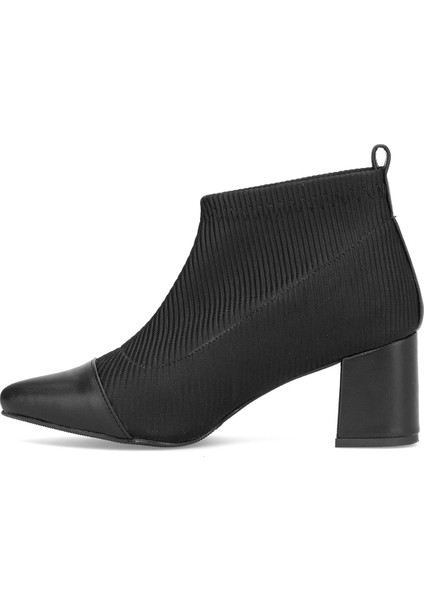 Elit PM09 K1780 Kadın Topuklu Bot Siyah modelleri