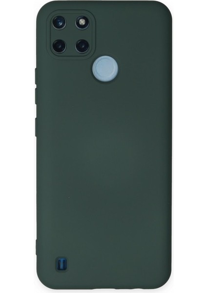 Realme C21Y Içi Kadife Kaplı Esnek Silikon Kapak Ryc/ Nano Lansman