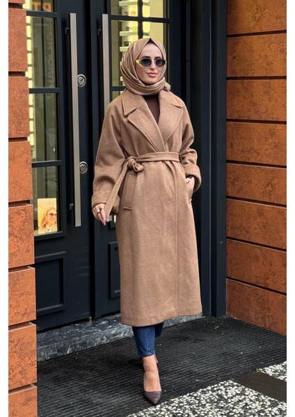 Kaşe Kaban W-6832 Camel