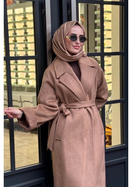 Kaşe Kaban W-6832 Camel modelleri