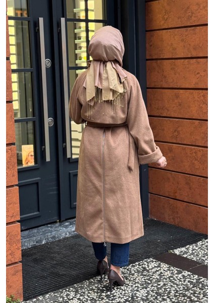 Kaşe Kaban W-6832 Camel fırsatları