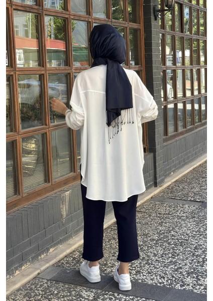 Nurcan Çetin Tunik 25230 Ekru fırsatları