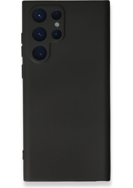 Samsung Galaxy S23 Ultra Içi Kadife Kaplı Esnek Silikon Kapak Ryc/ Nano Lansman