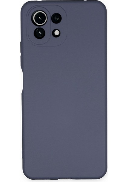 Xiaomi Mi 11 Lite Içi Kadife Kaplı Esnek Silikon Kapak Ryc/ Nano Lansman