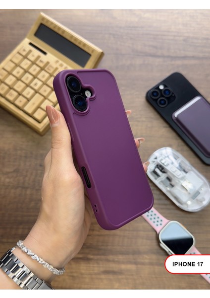 iPhone 17 Uyumlu Kamera Korumalı Darbeye Dayanıklı Renk Atmayan Keep Silikon Kılıf