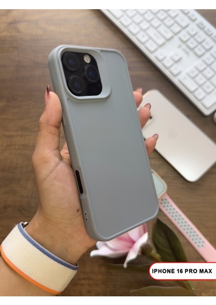 iPhone 16 Pro Max Uyumlu Kamera Korumalı Darbeye Dayanıklı Renk Atmayan Keep Silikon Kılıf